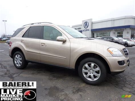 Desert Silver Metallic Mercedes Benz Ml Matic Photo