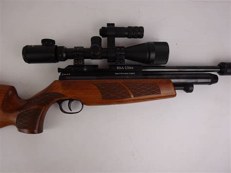 Bsa Ultra Air Rifle With Sound Moderator Ir X Arf Scope | Hot Sex Picture