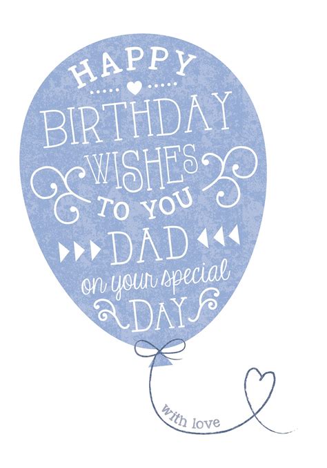 Descobrir Imagem Happy Birthday Dad Card Br Thptnganamst Edu Vn