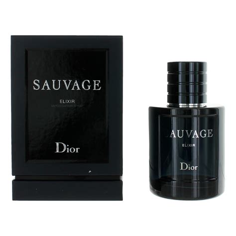 Christian Dior Sauvage Elixir Spray For Men 34 Oz With Cinnamon