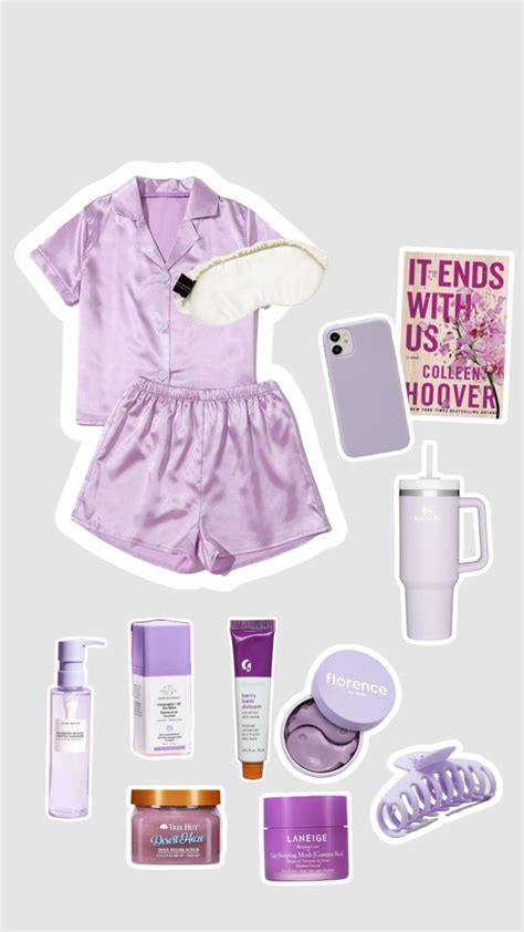 Sleepwear Purple Collab Beauty Balm Dotcom It Ends With Us