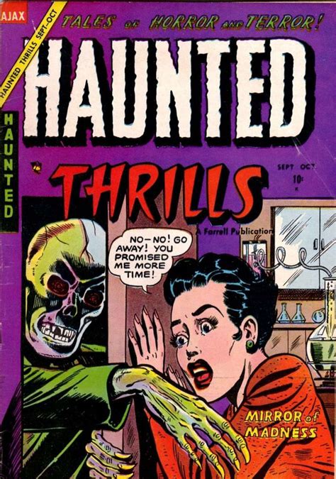 Haunted Thrills V1 17 Ajax Farrell Comic Book Plus Graphic