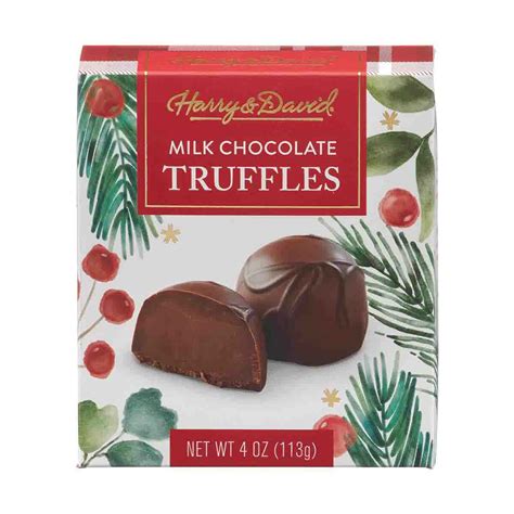 Harry David Milk Chocolate Truffles 4 Oz