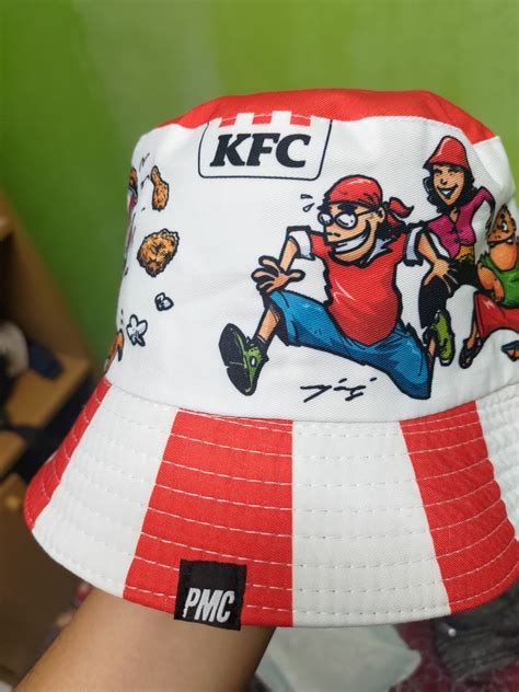 Rare KFC X UJANG REVERSIBLE BUCKET HAT | Grailed