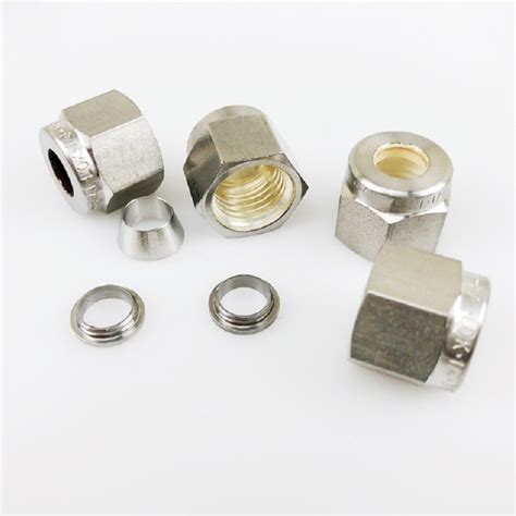 Nai Lok Stainless Steel Ss Tube Fittings Twin Ferrule Compression