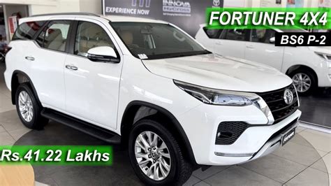 2023 New Toyota Fortuner 4x4 At Rs4122 Lakhs Sigma 4 201 Bhp Power Bs6 P2 Review