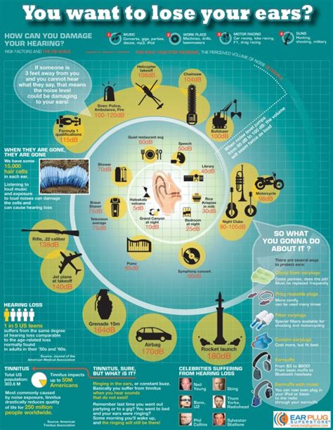 What The Hearing Loss Infographic — Cool Infographics