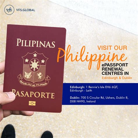 Vfs Global On Twitter Filipino Nationals Can Now Visit Our Philippine Epassport Renewal