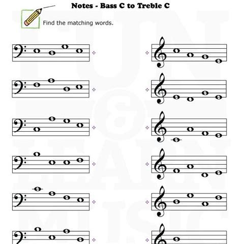 Treble And Bass Clef Worksheets Music Theory Worksheets Music