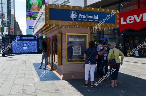 Mini Broadway Ticket Booths Seen Times Editorial Stock Photo - Stock ...