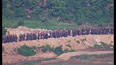 North Korean Soldiers Cross The Border Into South Korea For The Third