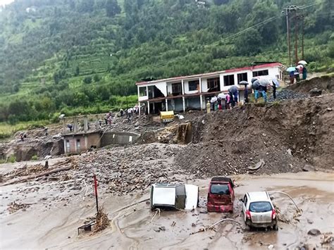 Himachal Pradesh Weather Rain Photos Update Rain Flood Situation Cloud Burst Weather