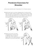 Pendulum Exercises For Shoulder - Somali printable pdf download