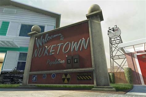 Call Of Duty Black Ops Nuketown Map F R Wii U Ver Ffentlicht