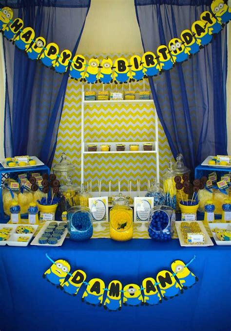 20 Cute Minions Birthday Party Ideas | Home Design And Interior