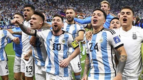 Argentina Vs Kroasia Di Semifinal Piala Dunia Lionel Messi Cs Disebut