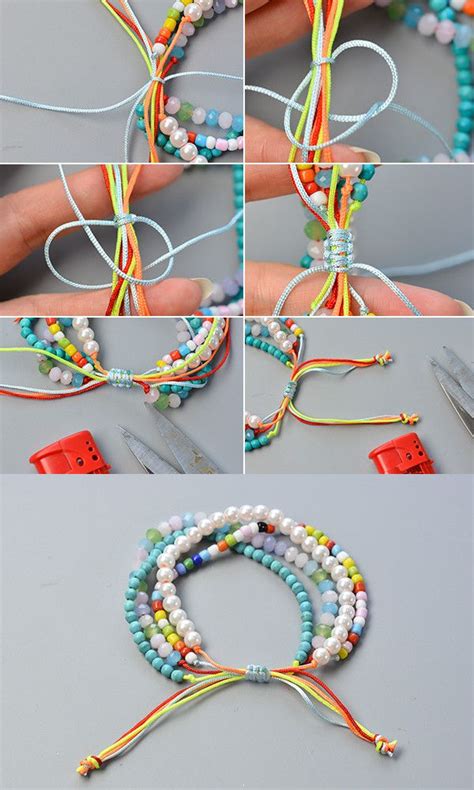 The Tutorial About This Multi Strands Colorful Bracelet Will Be