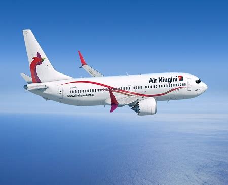 Air Niugini Of Papua New Guinea Announces Order For Four Boeing Max