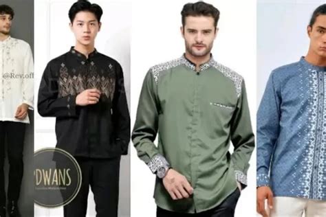 20 Rekomendasi Model Baju Koko Lengan Panjang Terbaru 2024 Di Shopee