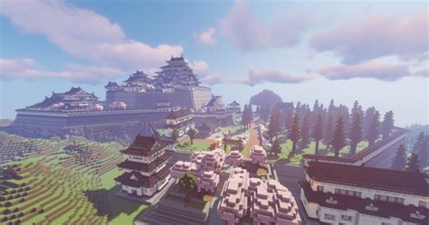 Japanese Castle Edo Minecraft Map