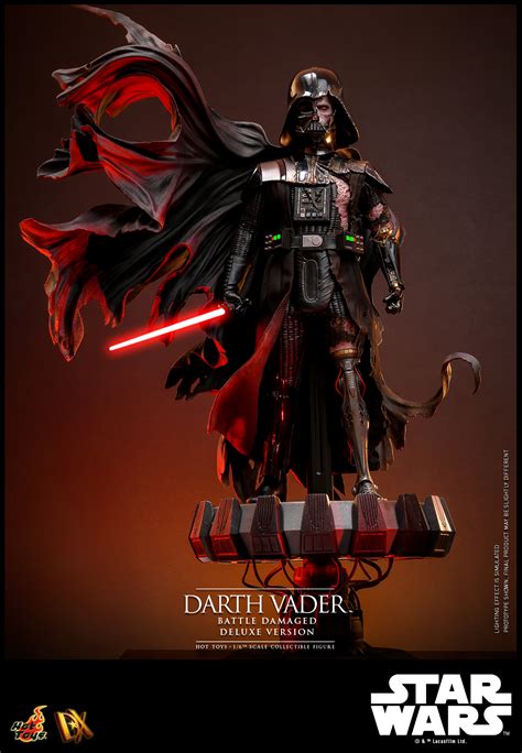Darth Vader Battle Damaged Deluxe Version Hot Toys Television