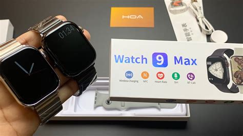 Watch 9 Max Smartwatch Unboxing 😍 Series 9 Clone Detailed Review Of Watch 9 Youtube