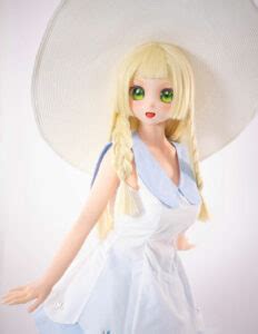 Lillie Pokémon Celebrity Anime Sex Doll With PVC Head Cutesexdoll