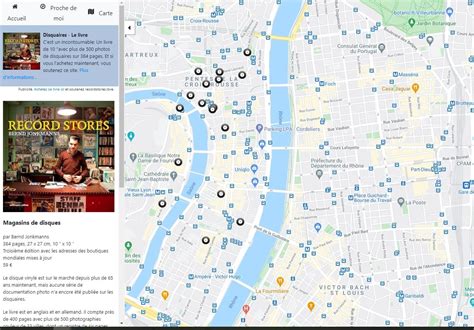Une carte interactive pour dénicher les meilleurs disquaires de Lyon