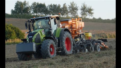 SIEW RZEPAKU 2023 CLAAS AXION 850 MZURI PRO TIL4T Podkarpacie