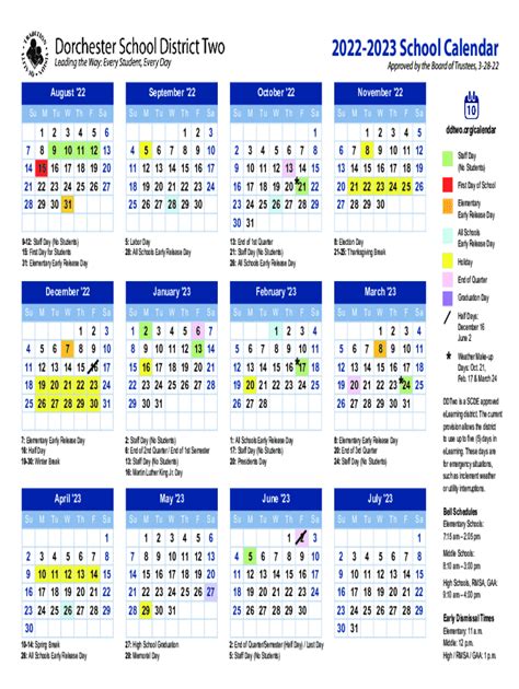 Fillable Online Academic Year Calendar Fax Email Print - pdfFiller