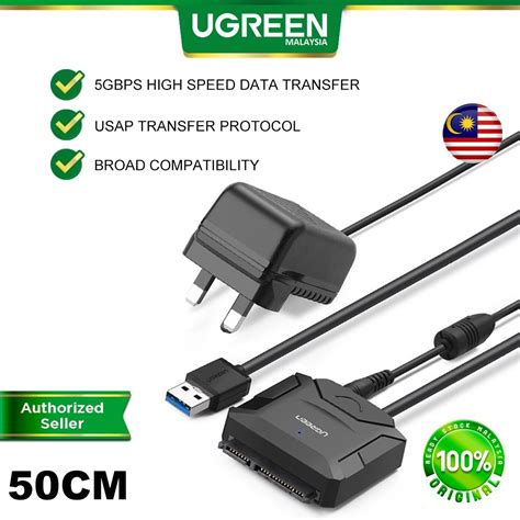 Ugreen Sata To Usb Adapter Cable Hdd Ssd Sata Adapter Hard