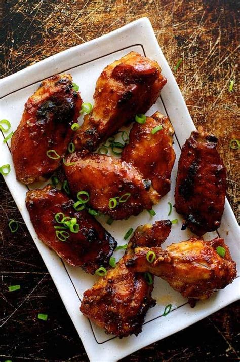 Sticky Chinese Chicken Wings | RecipeTin Eats