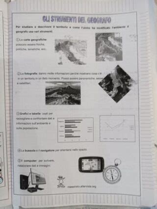 Il Lavoro Del Geografo E La Geografia Classe Terza Primaria