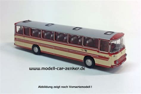 DS Automodelle Modellbauvertrieb Brekina Reisebus Fleischer S 5