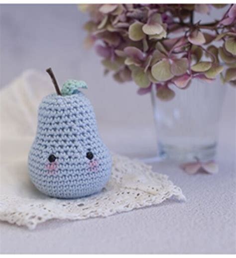 Pera Crochet Amigurumi Kawaii 18 GraellaShopArteLovers