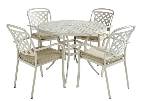 Hartman Berkeley Seat Round Dining Set In Maize Wheatgrass