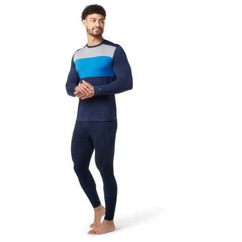 Smartwool Classic Thermal Merino Bl Colorblock Crew Boxed Merino Base