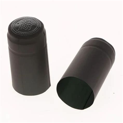 100 PVC Wine Bottle Heat Shrink Capsules 30mm Black At Rs 1450 00 New