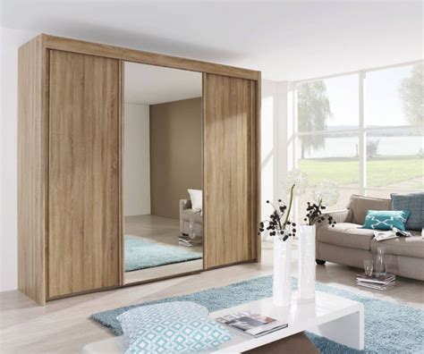 Rauch Imperial Imperial Sonoma Oak 3 Door Sliding Wardrobe With 1