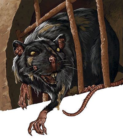 Pin by Glenn Wallace on RPG Creatures Pictures | Shadow monster, Rats, Fantasy creature art