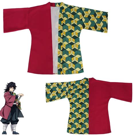 Demon Slayer Kimetsu No Yaiba Anime Character Cosplay Cape Giyu