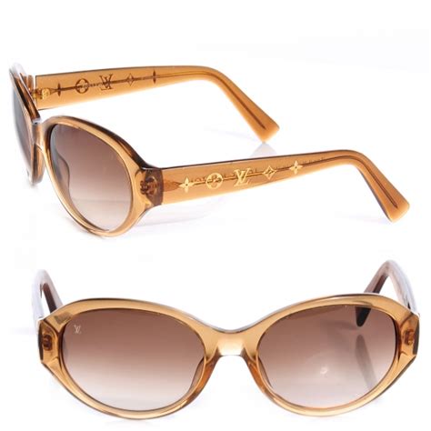 Louis Vuitton Obsession Rond Sunglasses Z0032w Glitter Honey 78397