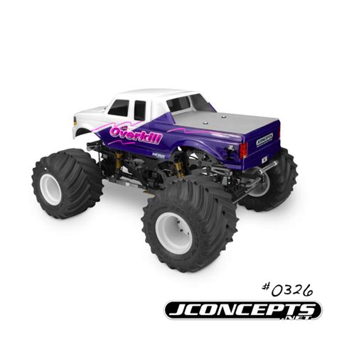 Jconcepts 1993 Ford F 250 Supercab Monster Truck Body Rc Car Action