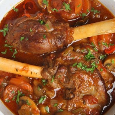 Lamb Shank Stew Recipe