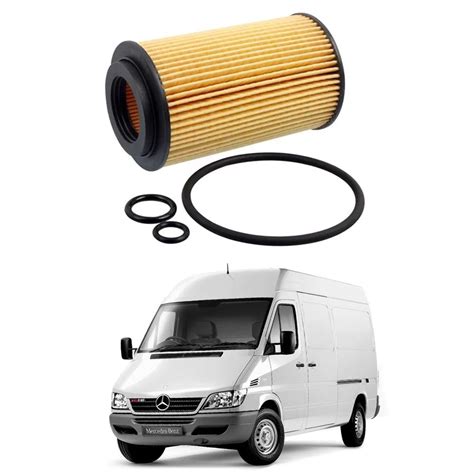 Filtro Lubrificante Mercedes Sprinter 2 2 2001 A 2020 WOE455 Wega