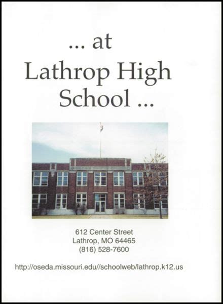 Explore 2000 Lathrop High School Yearbook, Lathrop MO - Classmates