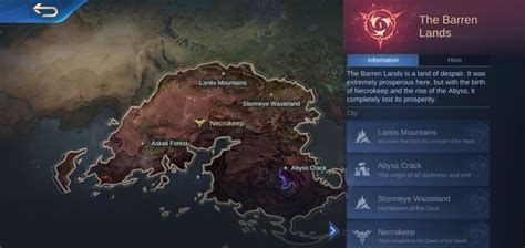 The Land Of Dawn World Map Has Been Updated Unlocked The Barren Lands