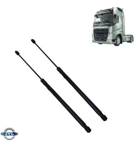 Par Amortecedor Mola Gas Grade Volvo Fh 2015 A 2021 82446230 Frete grátis