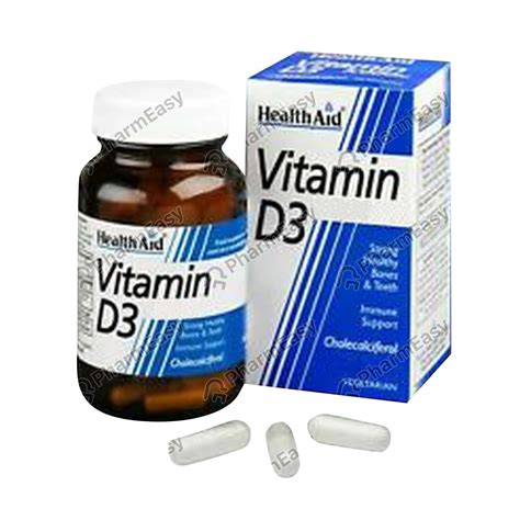 Health Aid Vitamin D3 5000 Iu Capsule 30 Uses Side Effects Dosage