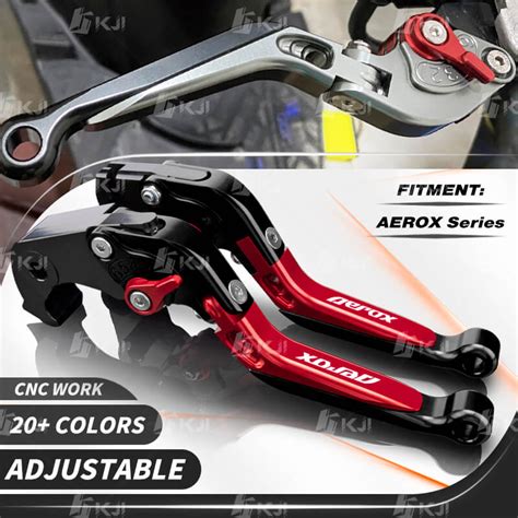 For Yamaha AEROX 125 155 AEROSPORTS X Brake Lever Set Adjustable